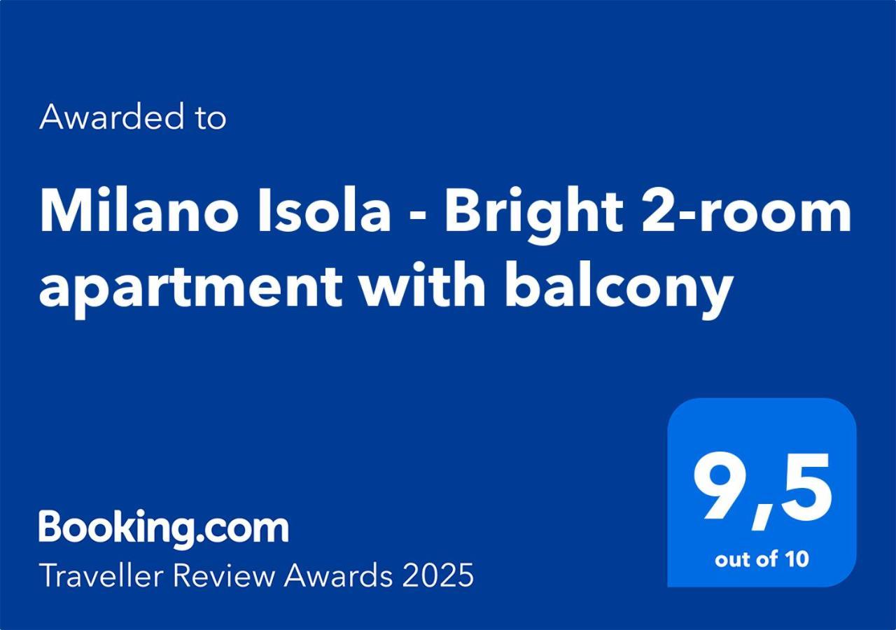 Milano Isola - Bright 2-Room Apartment With Balcony Luaran gambar